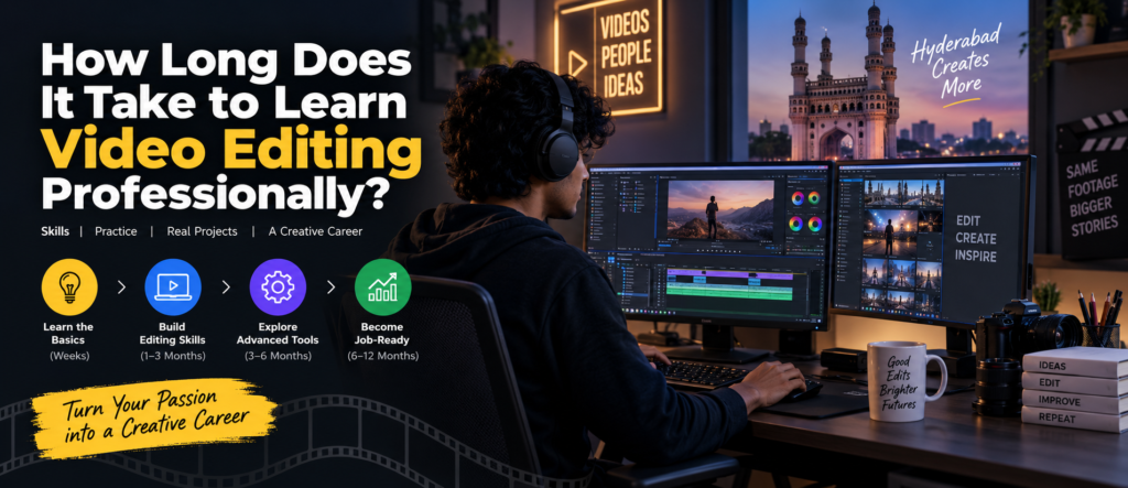 Video Editing Course in Hyderabad